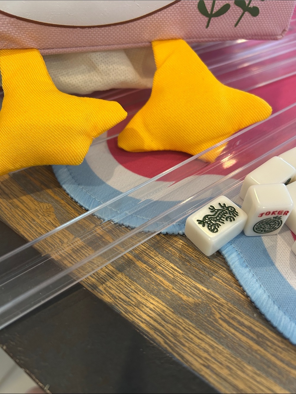 Travel MahJong set in Bag - Pink - Picture 3 of 8